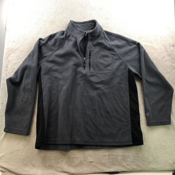 Starter Men's Fleece Jackets Size XL Lot of Two 1/4 Zip Pullover Stand Collar Co - Picture 4 of 16